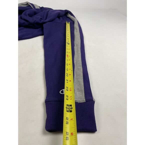 Clemson Tigers Champion Purple and Gray Hoodie Men’s Large - Picture 6 of 8